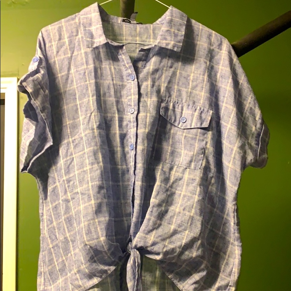 Periwinkle top
